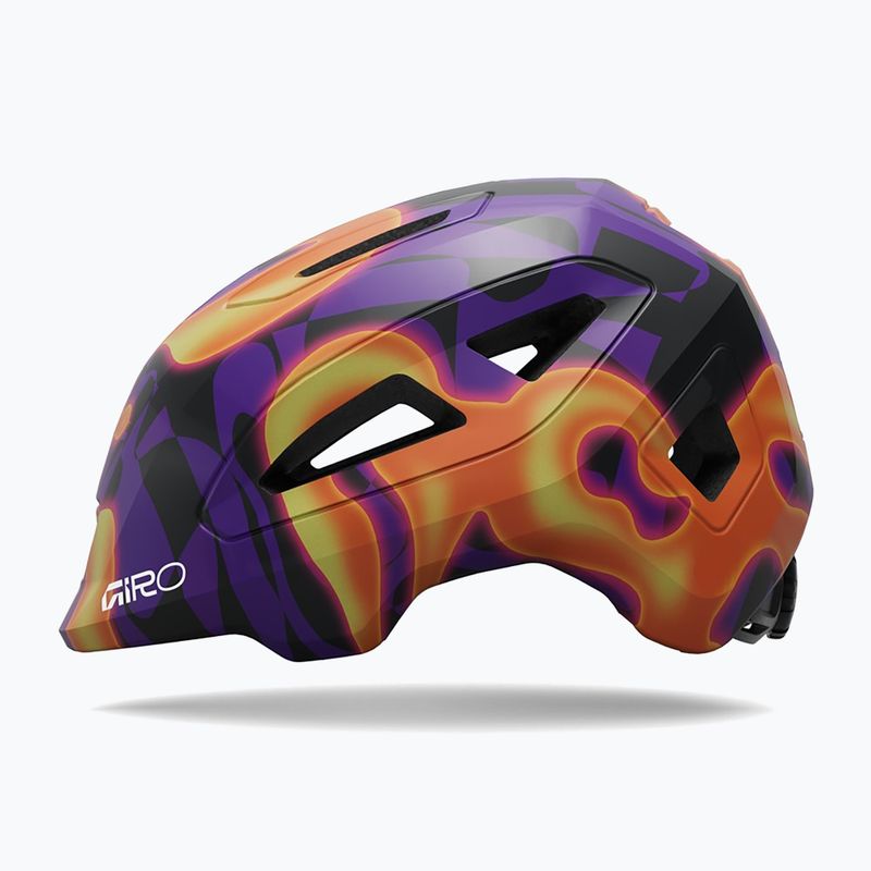 Детска велосипедна каска Giro Scamp II matte purple lava 2