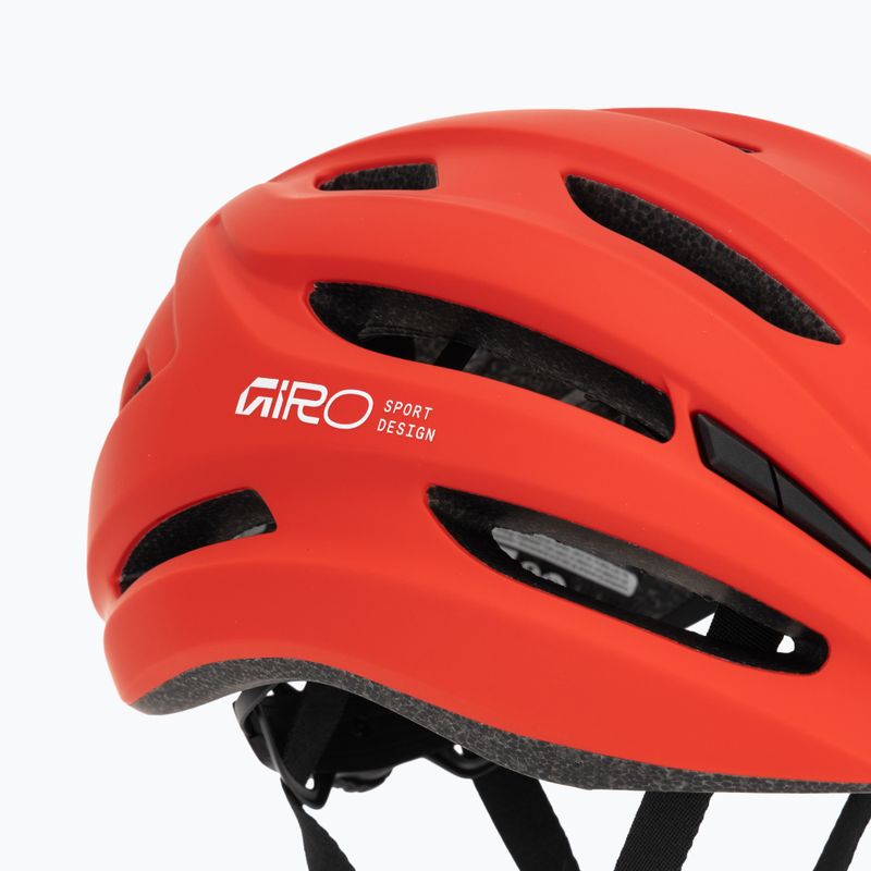 Велосипедна каска Giro Isode MIPS II matte flame red 8