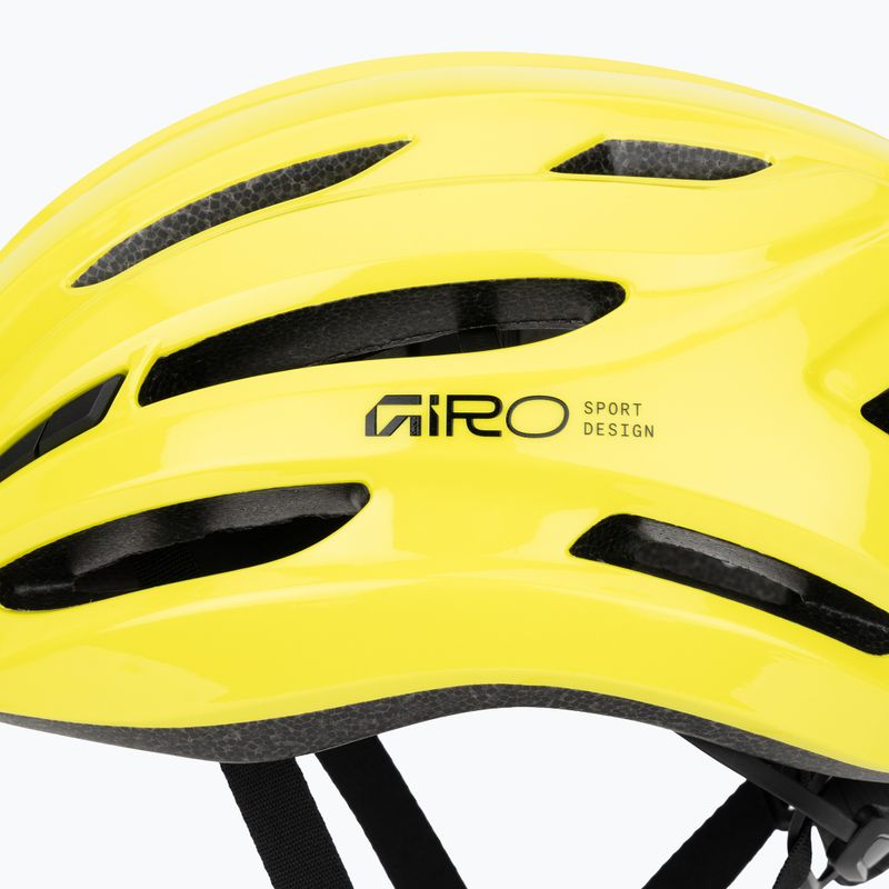 Велосипедна каска Giro Isode II gloss hi viz yellow 7