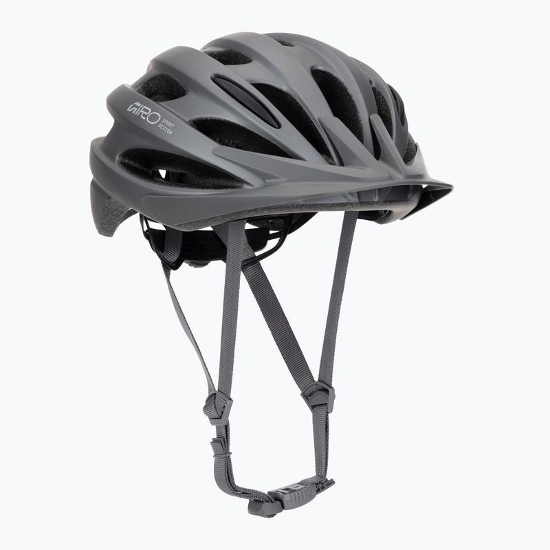 Велосипедна каска Giro Revel 2026 matte titanium/white