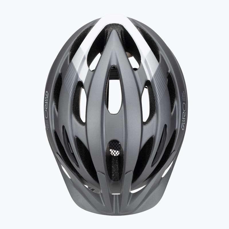 Велосипедна каска Giro Revel 2026 matte titanium/white 6