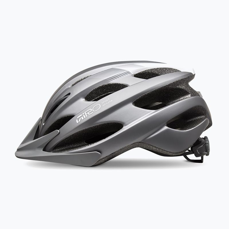 Велосипедна каска Giro Revel 2026 matte titanium/white 2