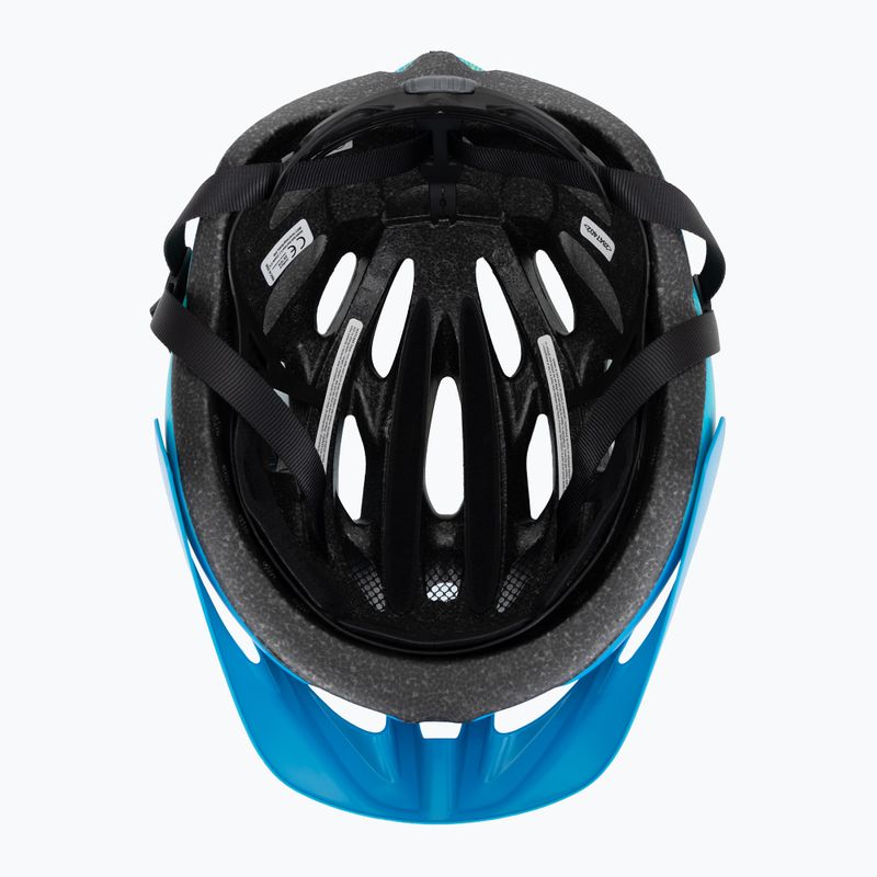 Детска велосипедна каска Giro Raze matte blue/green 5