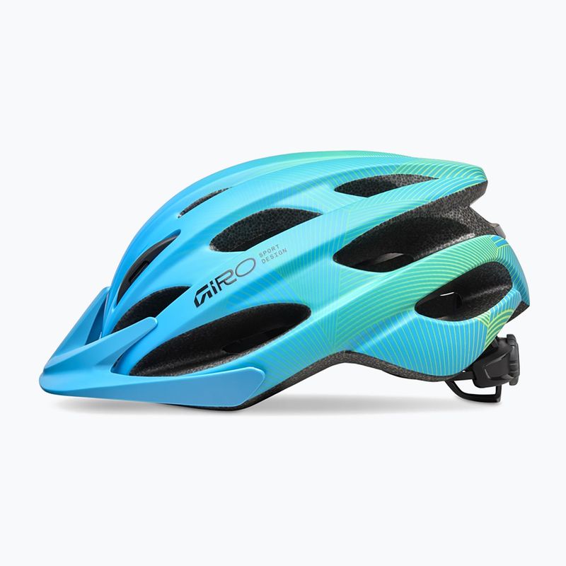 Детска велосипедна каска Giro Raze matte blue/green 2