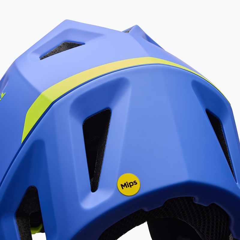 Велосипедна каска Bell Full-Air MIPS grid electric blue 8