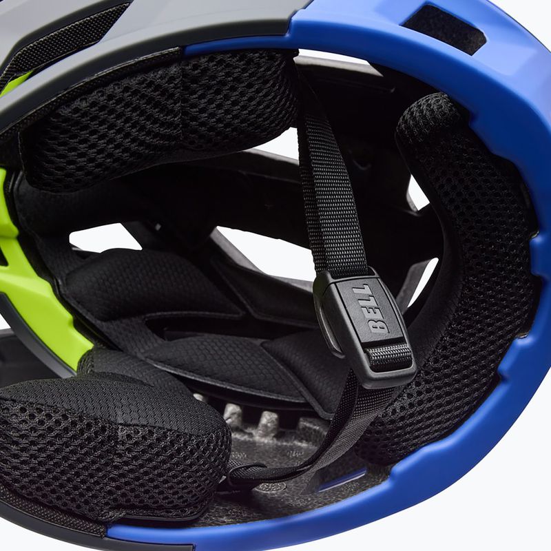 Велосипедна каска Bell Full-Air MIPS grid electric blue 9