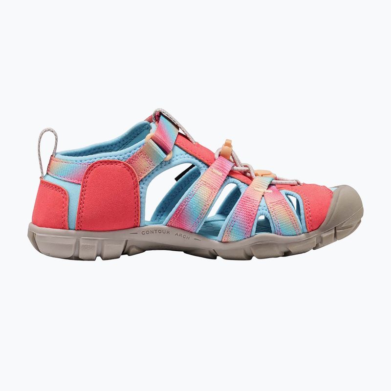 Юношески сандали KEEN Seacamp II CNX ombre pink lemonade 3