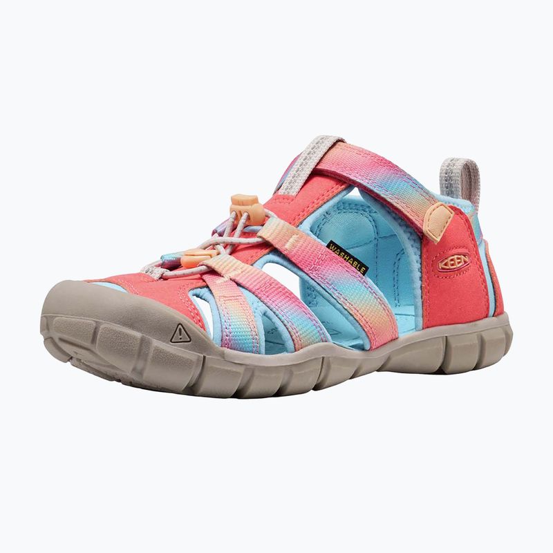 Юношески сандали KEEN Seacamp II CNX ombre pink lemonade 4