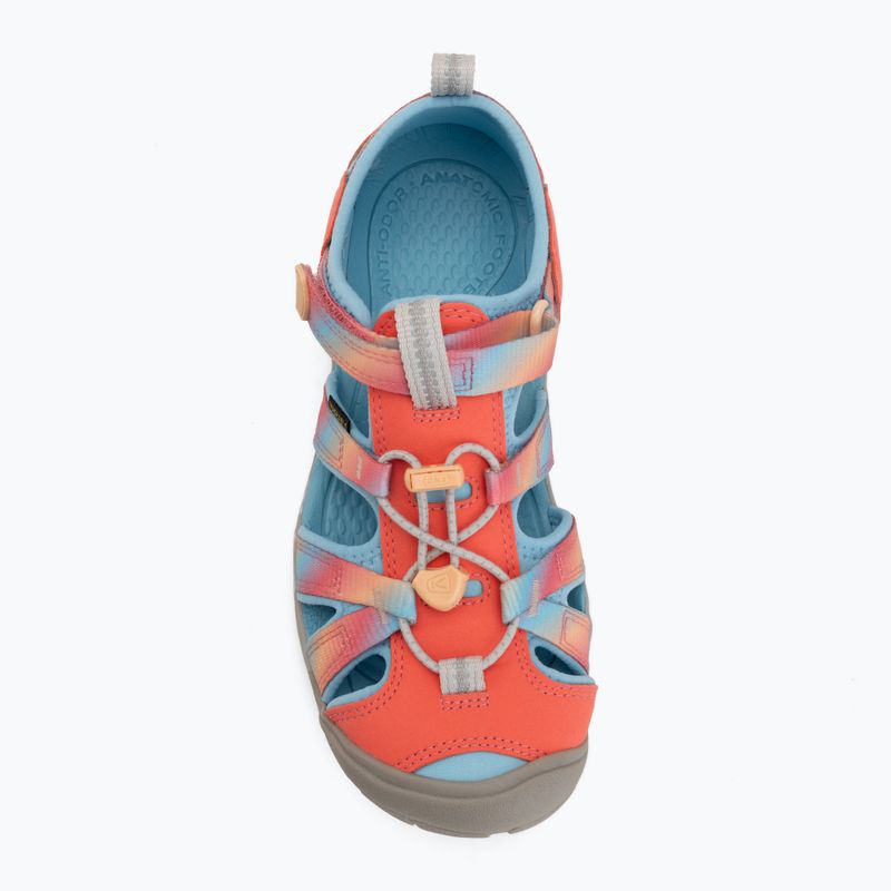 Юношески сандали KEEN Seacamp II CNX ombre pink lemonade 5