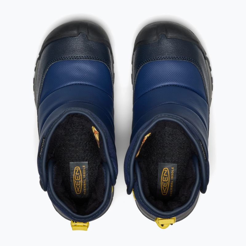 Ботуши за сняг KEEN Puffrider Wp naval academy/mango mint 3