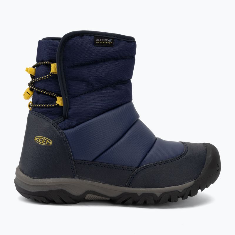 Ботуши за сняг KEEN Puffrider Wp naval academy/mango mint 2
