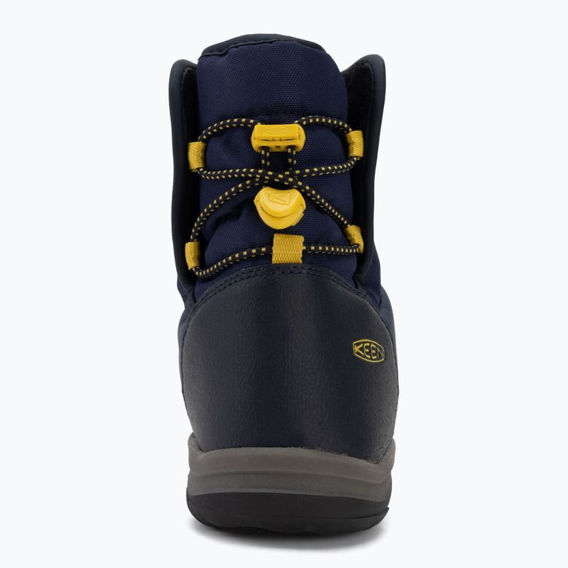 Ботуши за сняг KEEN Puffrider Wp naval academy/mango mint 6