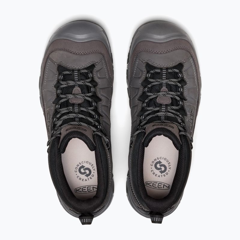 Мъжки обувки за трекинг KEEN Targhee IV Mid Wp magnet/black 3