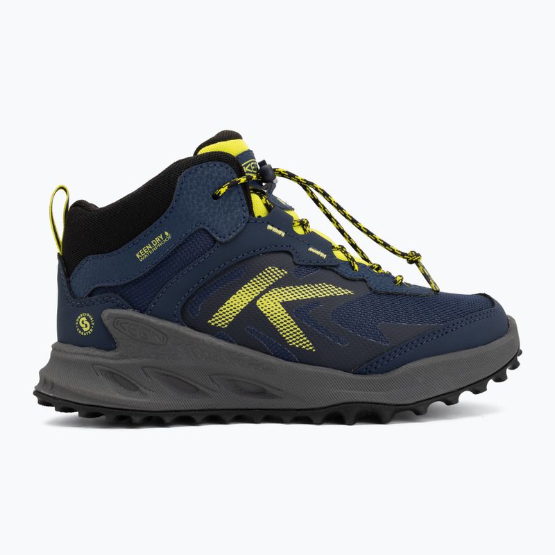 Детски обувки за трекинг KEEN Zionic Mid Wp naval academy/evening primrose 2