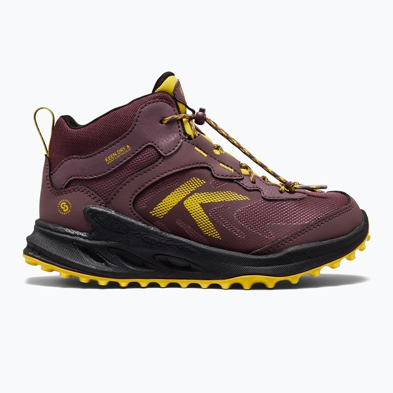 Детски обувки за трекинг KEEN Zionic Mid Wp huckleberry/mango mint 2