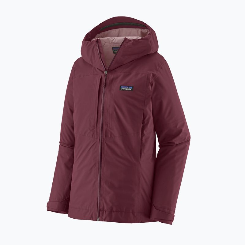 Дамско яке за дъжд Patagonia Insulated Boulder Fork Rain berry fig 2