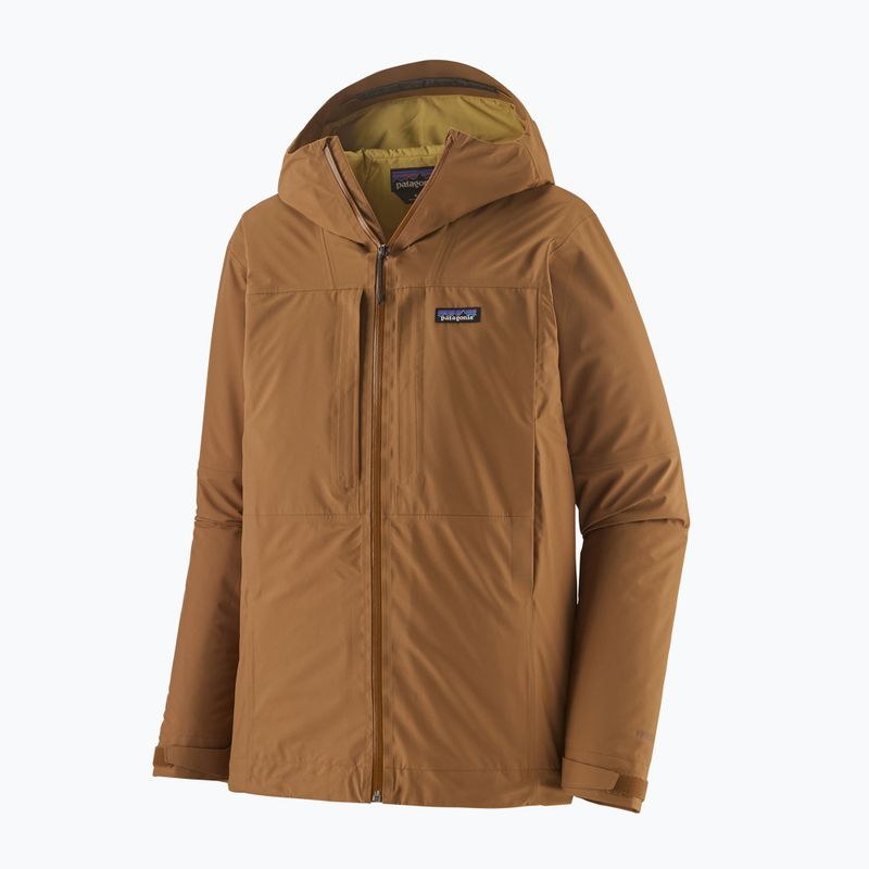 Мъжко яке за дъжд Patagonia Insulated Boulder Fork Rain deer brown 2