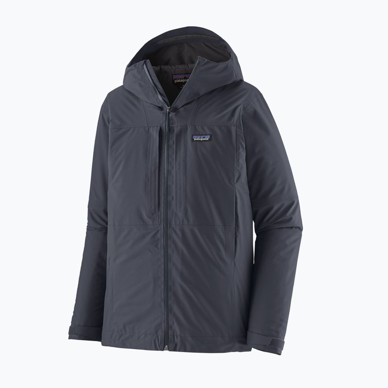 Мъжко яке за дъжд Patagonia Insulated Boulder Fork Rain smolder blue 6