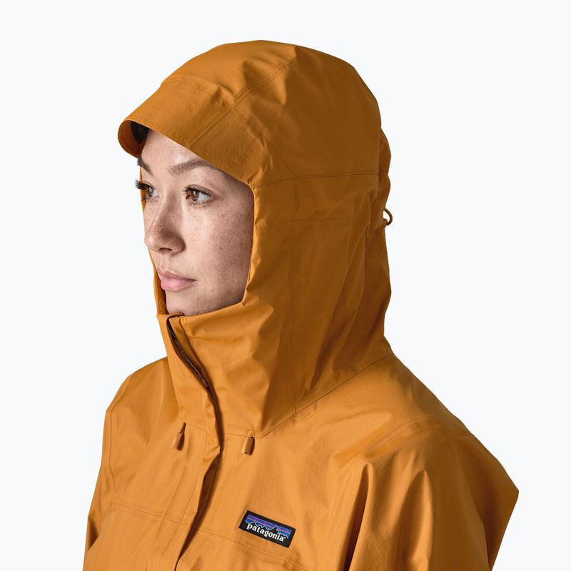 Дамско яке за дъжд Patagonia Torrentshell 3L Rain cinnamon brown 4
