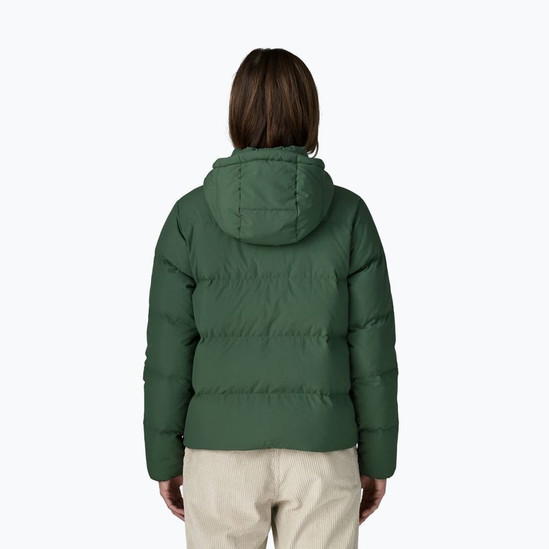 Дамско пухено яке Patagonia Sisar Down Hoody canopy green 3