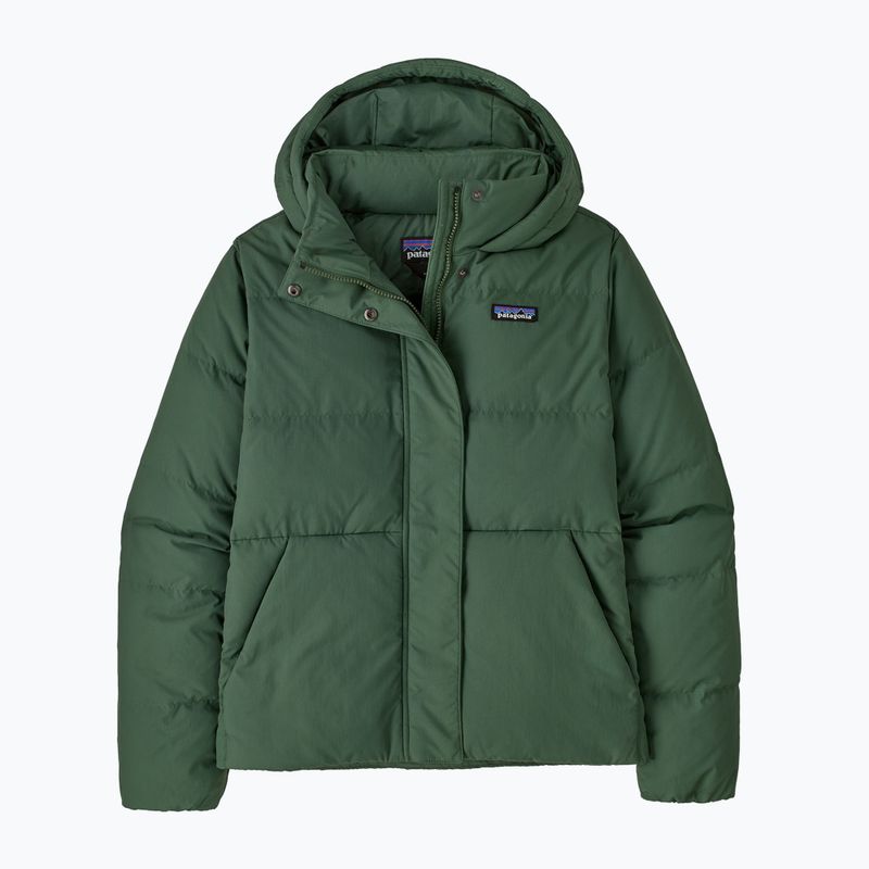 Дамско пухено яке Patagonia Sisar Down Hoody canopy green 5