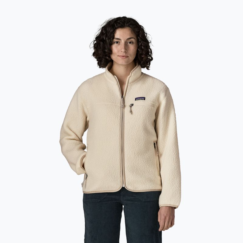 Дамски поларен суитшърт Patagonia Retro Pile natural