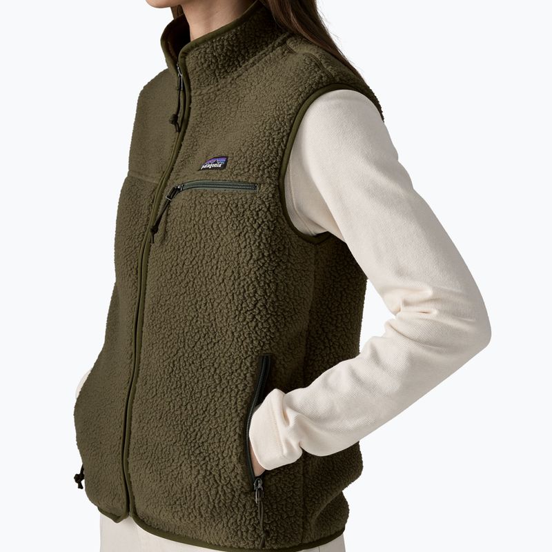 Дамски елек Patagonia Retro Pile basin green 4