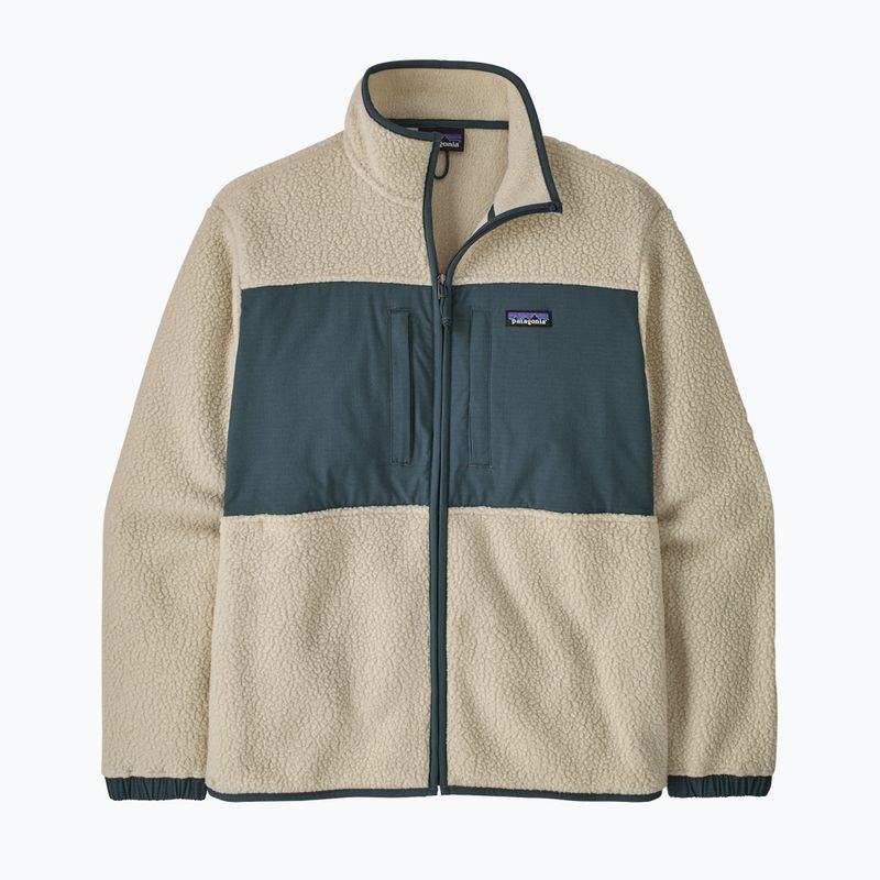 Мъжки поларен суитшърт Patagonia Retro Pile Patch pelican 7