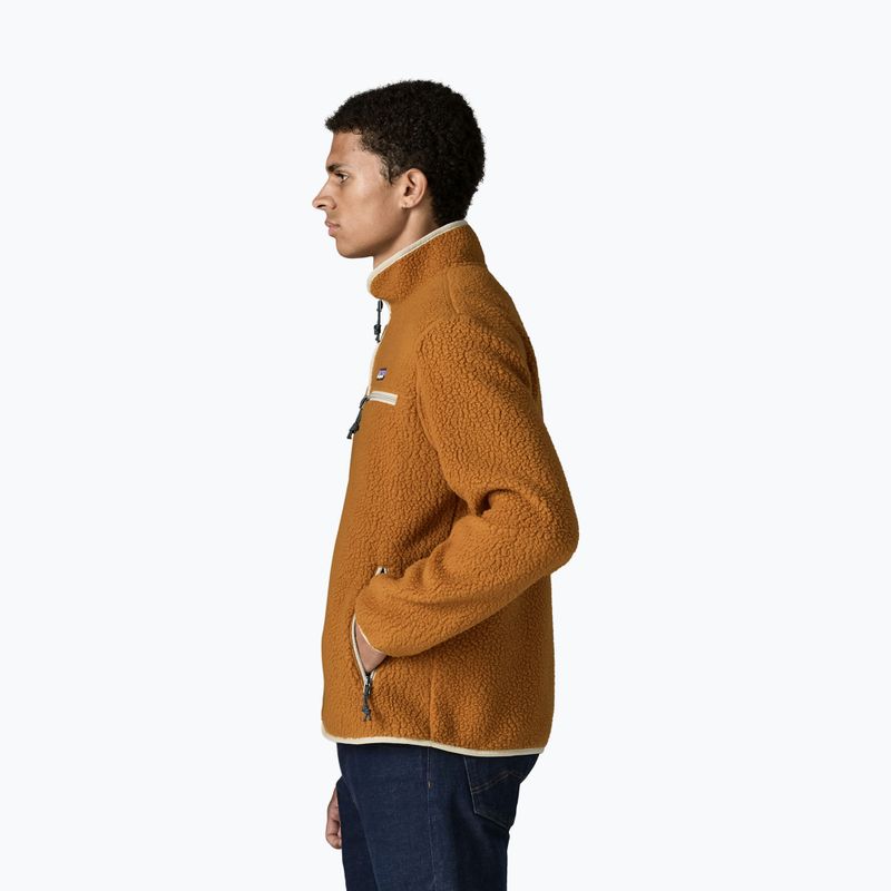 Мъжки поларен суитшърт Patagonia Retro Pile cinnamon brown 3