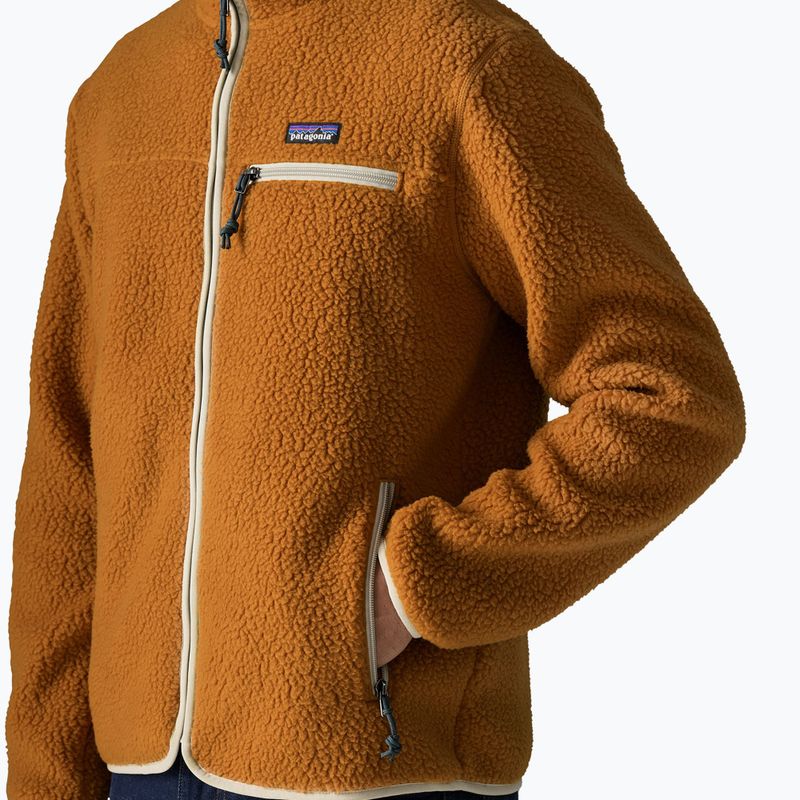 Мъжки поларен суитшърт Patagonia Retro Pile cinnamon brown 4