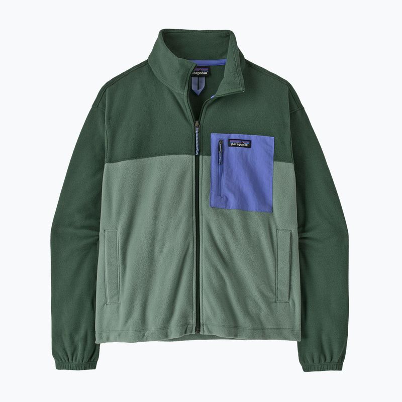 Дамски поларен суитшърт Patagonia Micro D Patch Pocket cover green 2