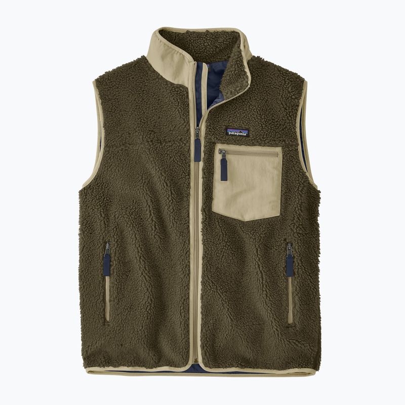 Мъжки елек Patagonia Classic Retro-X basin green