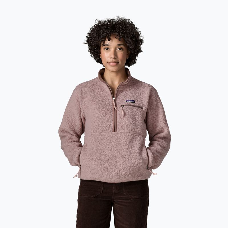 Дамски поларен суитшърт Patagonia Retro Pile Marsupial stingray mauve