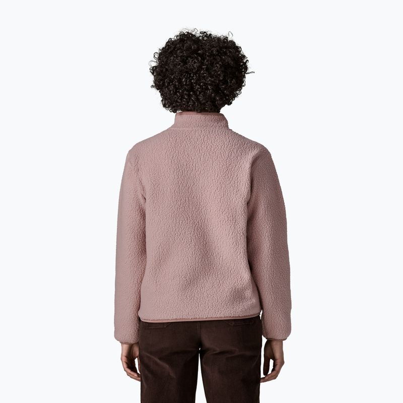 Дамски поларен суитшърт Patagonia Retro Pile Marsupial stingray mauve 2