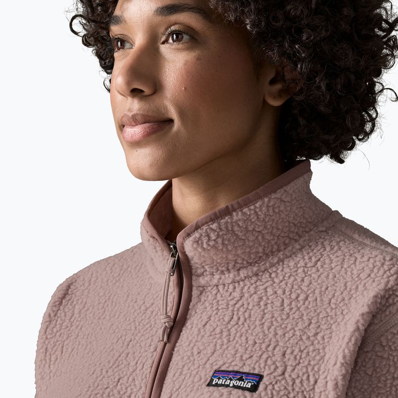 Дамски поларен суитшърт Patagonia Retro Pile Marsupial stingray mauve 5