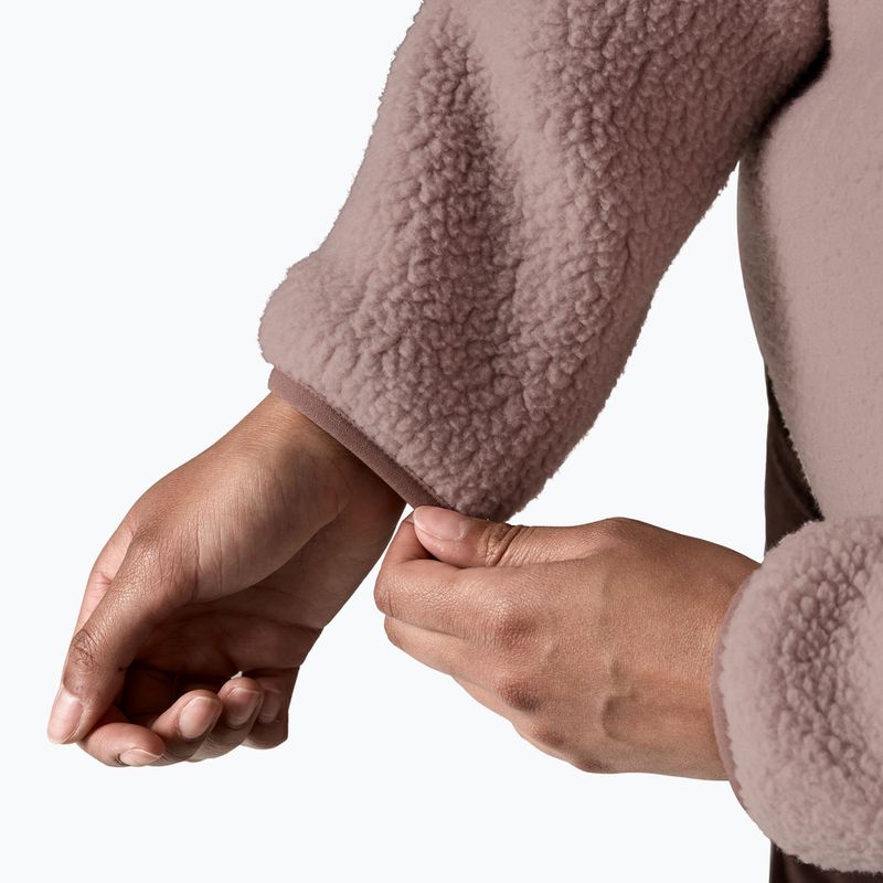 Дамски поларен суитшърт Patagonia Retro Pile Marsupial stingray mauve 6