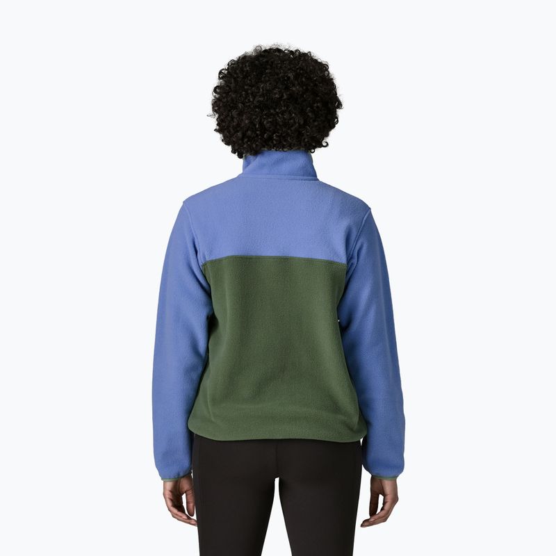 Дамски поларен суитшърт Patagonia Lightweight Synchilla Snap-T Pullover canopy green 2