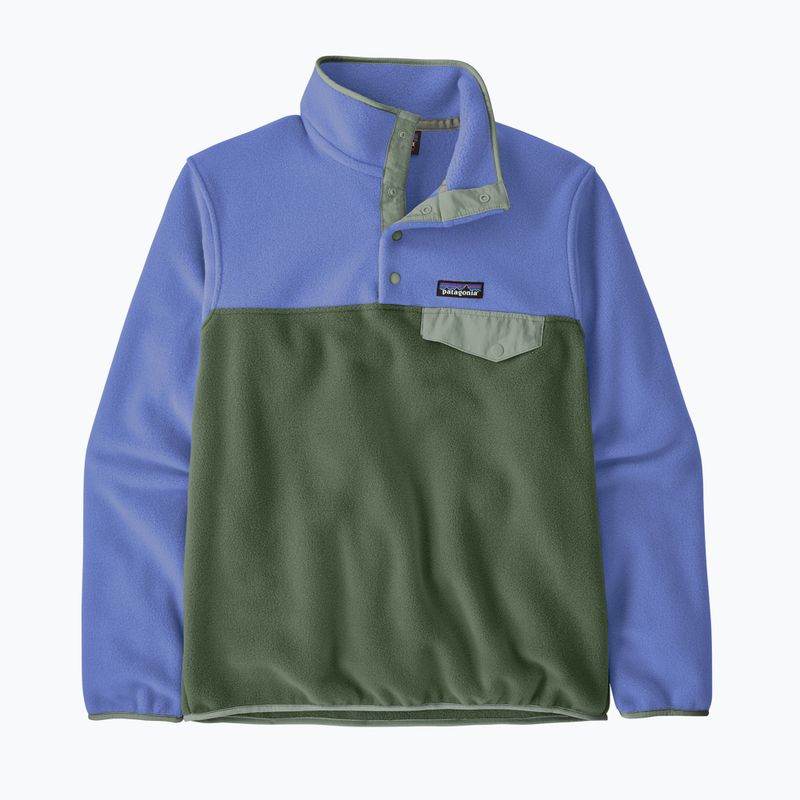 Дамски поларен суитшърт Patagonia Lightweight Synchilla Snap-T Pullover canopy green 7