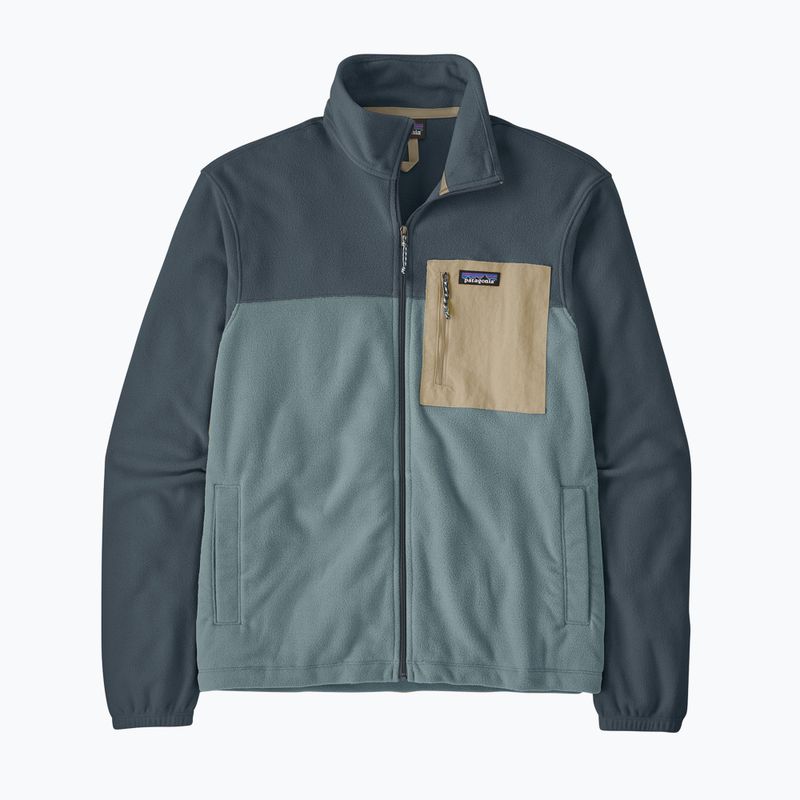 Мъжки поларен суитшърт Patagonia Micro D Patch Pocket blue sage 2