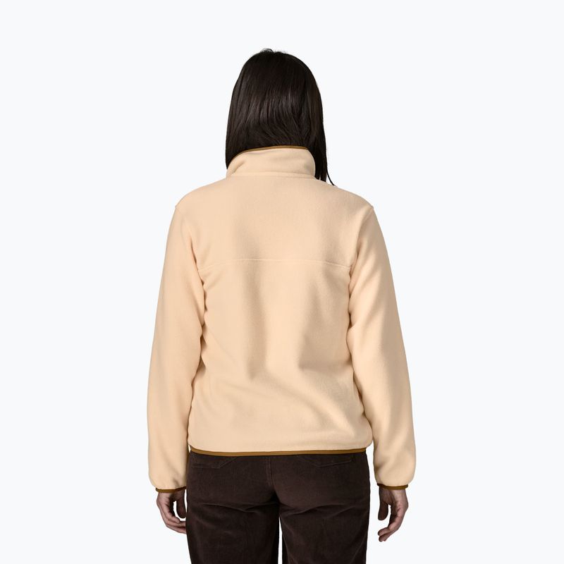 Дамски поларен суитшърт Patagonia Lightweight Synchilla Snap-T Pullover natural 2