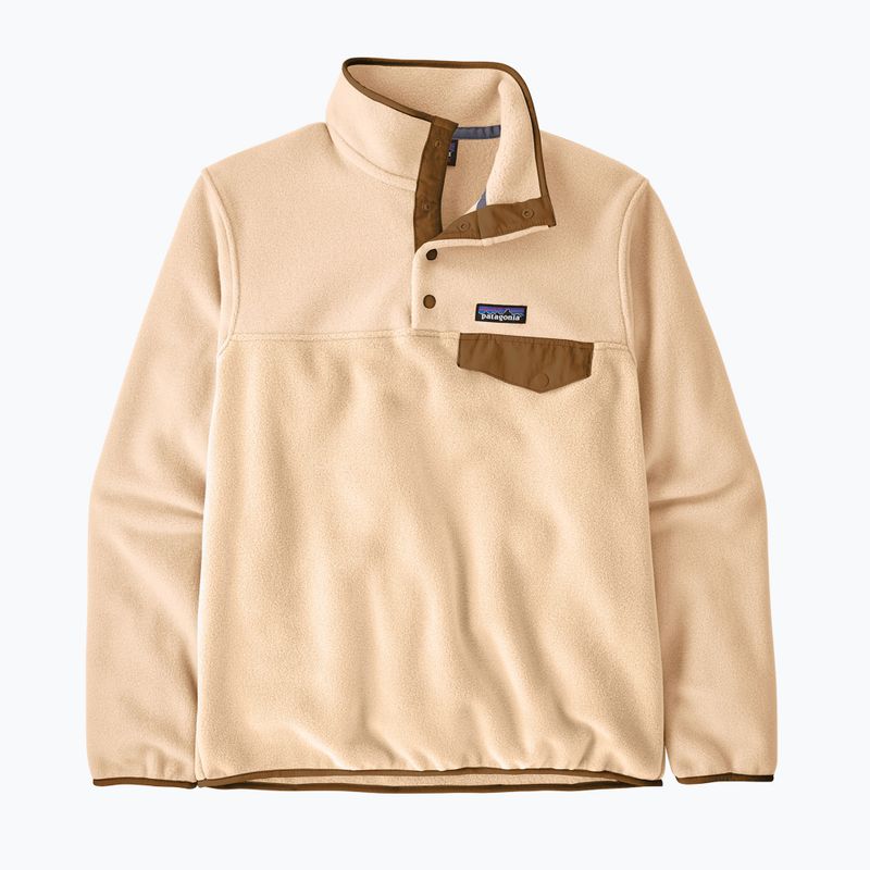 Дамски поларен суитшърт Patagonia Lightweight Synchilla Snap-T Pullover natural 5
