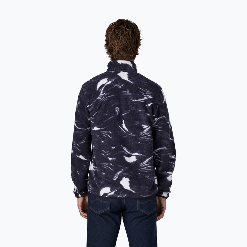 Мъжки поларен суитшърт Patagonia Lightweight Synchilla Snap-T Pullover polar breeze: sunken blue 2