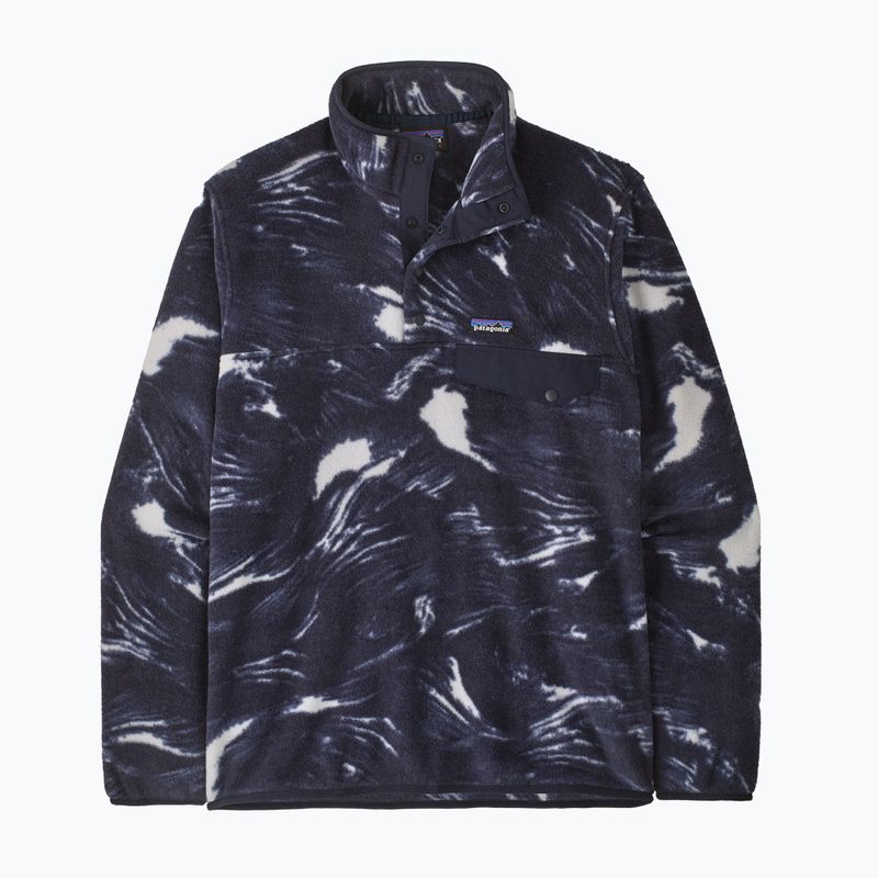 Мъжки поларен суитшърт Patagonia Lightweight Synchilla Snap-T Pullover polar breeze: sunken blue 5