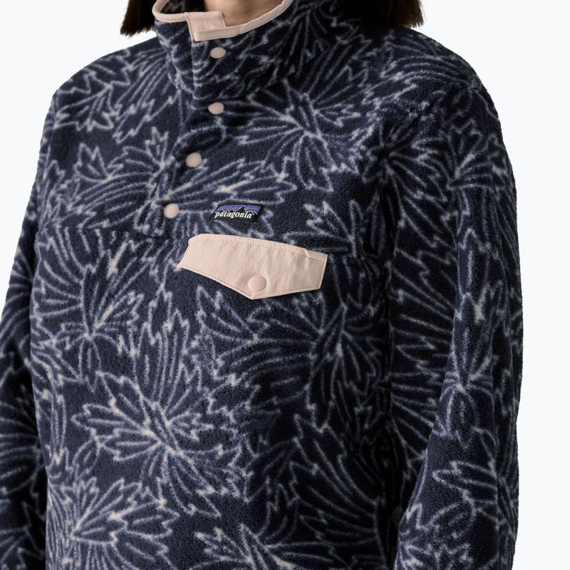 Дамски поларен суитшърт Patagonia Lightweight Synchilla Snap-T Pullover smudge: smolder blue 4