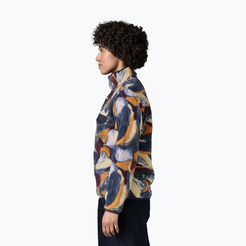 Дамски поларен суитшърт Patagonia Lightweight Synchilla Snap-T Pullover smudge: smolder blue 3