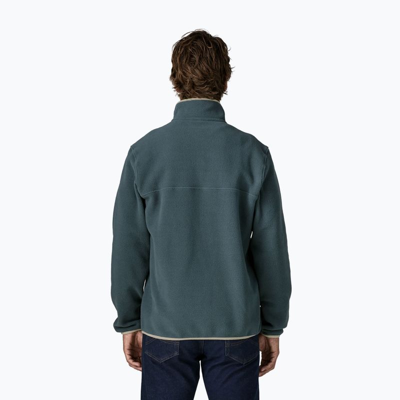 Мъжки поларен суитшърт Patagonia Lightweight Synchilla Snap-T Pullover summit blue 2