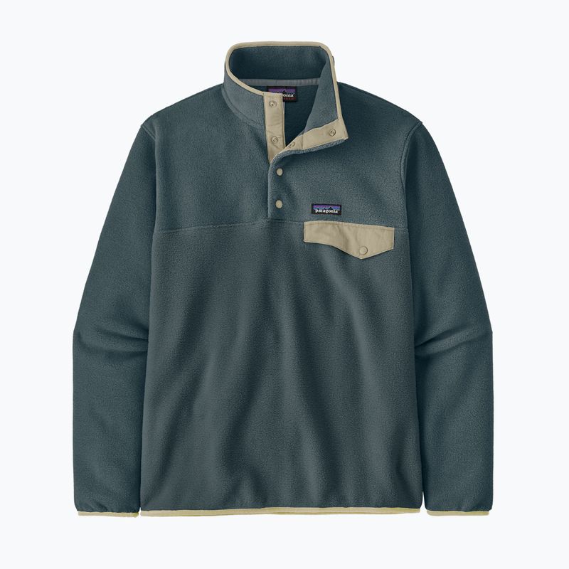 Мъжки поларен суитшърт Patagonia Lightweight Synchilla Snap-T Pullover summit blue 5
