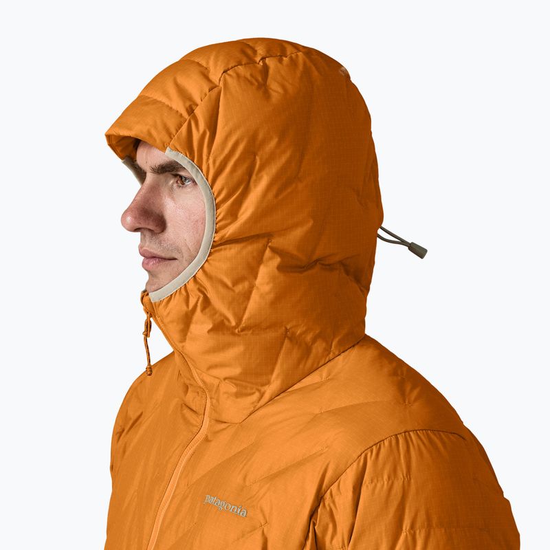 Пухено яке Patagonia Durable Down Hoody autumn orange 7