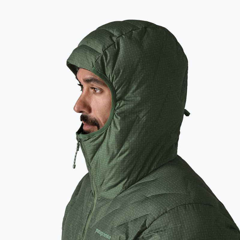 Пухено яке Patagonia Durable Down Hoody treeline green 7
