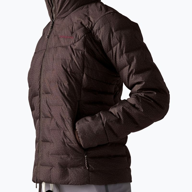 Дамско ватирано яке Patagonia Durable Down Hoody den brown 6